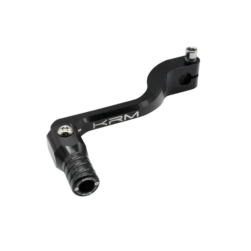 Sélecteur de vitesse KRM Pro Ride pour Derbi 50 Senda, GPR-Gilera 50 SMT, RCR alu CNC noir pliable