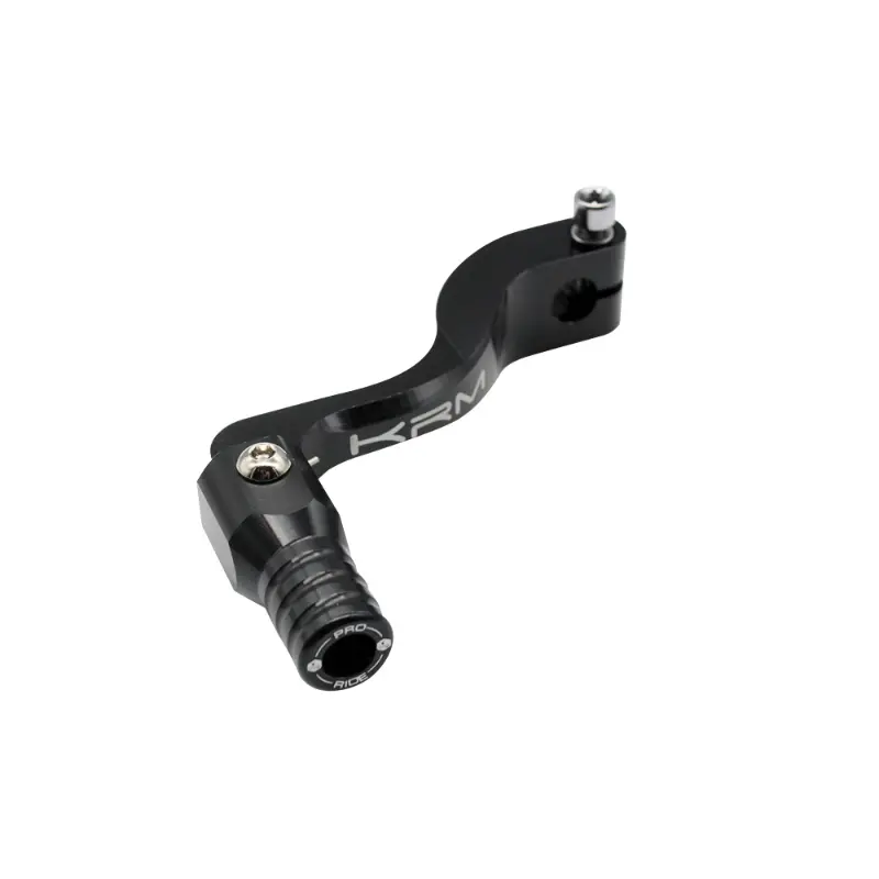 Sélecteur de vitesse KRM Pro Ride aluminium CNC noir pliable Minarelli 50 AM6 Beta 50 RR Rieju 50 MRT Sherco 50 SM-R SE-R