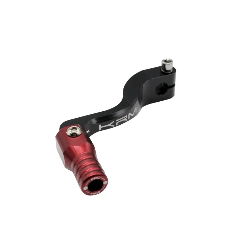 기어 시프터 KRM Pro Ride 알루미늄 CNC 검정-빨강 접이식 Minarelli 50 AM6 Beta 50 RR Rieju 50 MRT Sherco 50 SM-R