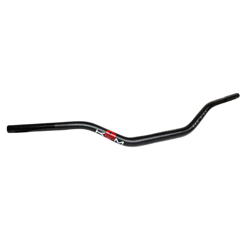 Guidon KRM Pro Ride Oversize 28,6 mm Alu Noir-Rouge