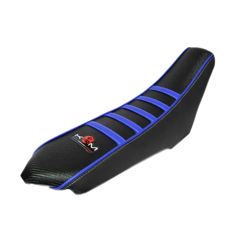 Couvre-housse de selle KRM Pro Ride pour Rieju 50 MRT 2009+ noir-bleu
