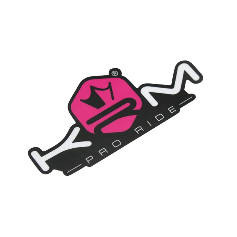 KRM Pro Ride 贴纸 80x40 mm 粉色