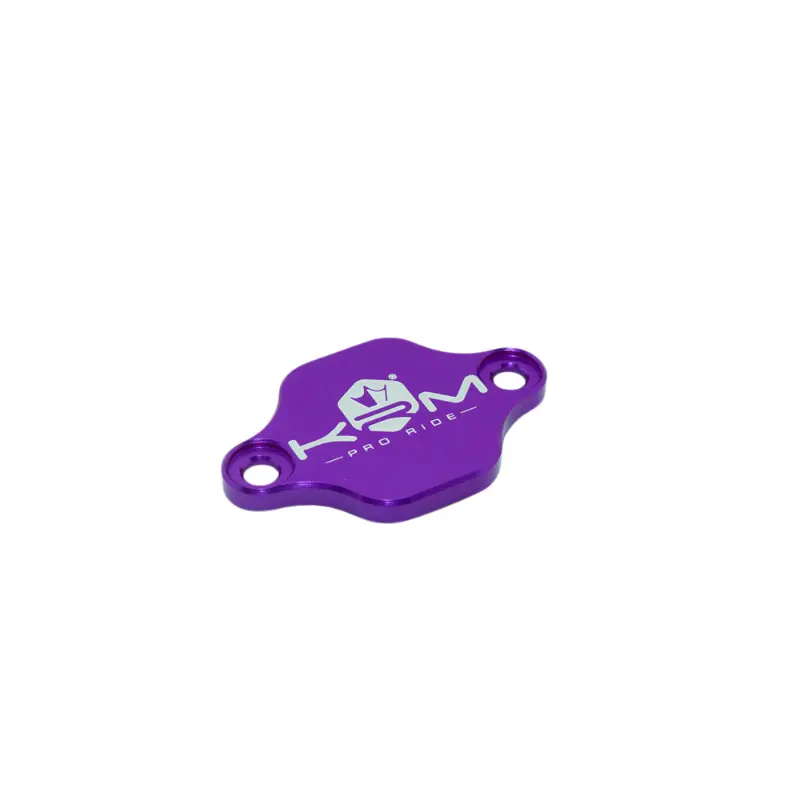 机油泵堵塞器 50 A 箱 Krm Pro Ride 适用于Minarelli 50 AM6-DERBI 50 senda, GPR 铝合金CNC紫色 (可逆型号)