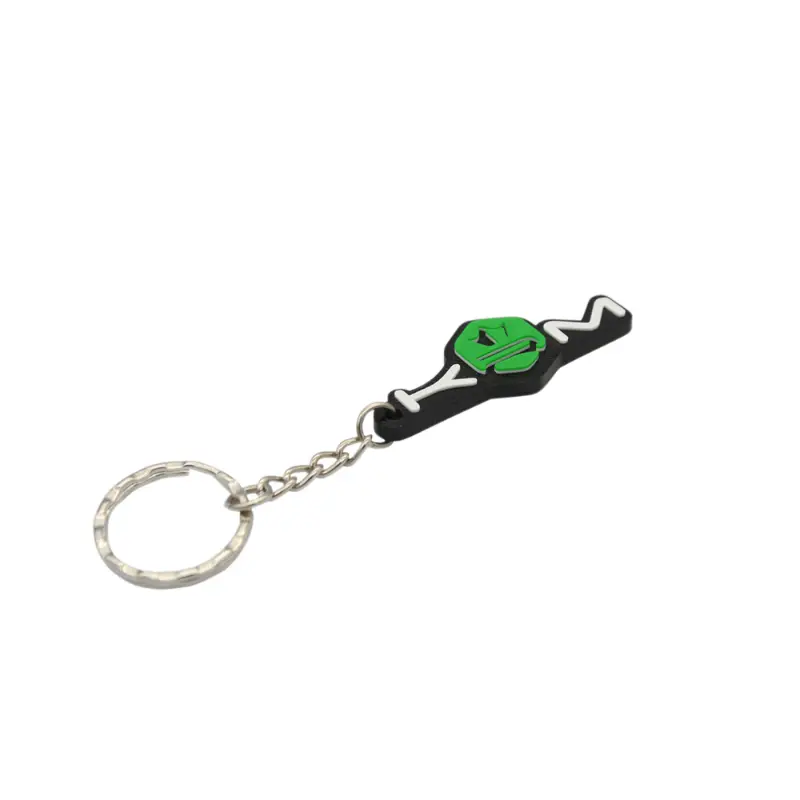 KRM Pro Ride Schlüsselanhänger 52x21 mm grün