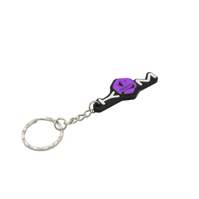 KRM Pro Ride Schlüsselanhänger 52x21 mm violett