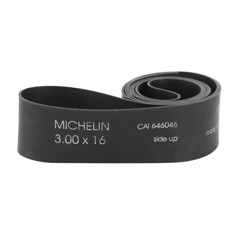 Fond de jante Michelin 16'' caoutchouc 16 x 3.00 mm