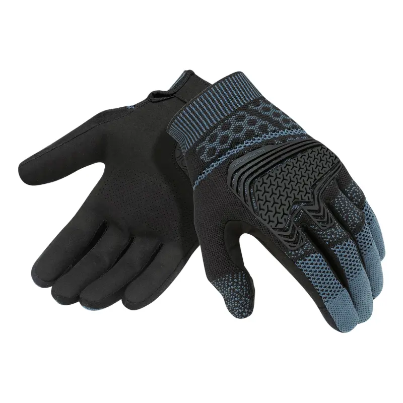 Ganzjahreshandschuhe Tucano unisex supermano schwarz-hellblau T12 (XXL) (homologiert nach 13594:2015-CE) (touchscreen-kompatibel)