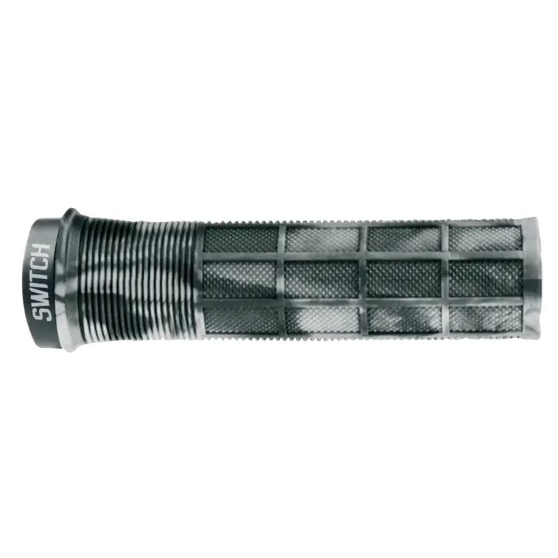 SWITCH City-VTT Supergrip Lock-on Smoke Weiß Lenkergriffe (Paar)