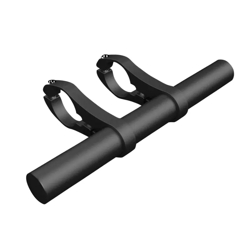 Lenkerverlängerungs-Halterung Fahrrad Aluminium schwarz universell Sélection P2R
