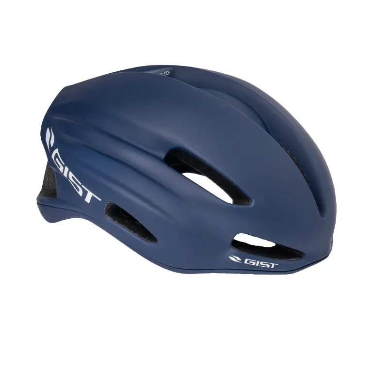 Fahrradhelm für Erwachsene GIST Route Veloce blau Größe 56-62 Verstellrad Schnalle Fidlock