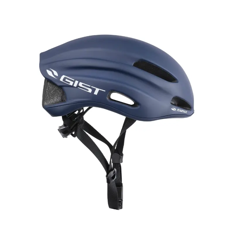 Casque vélo adulte GIST Route Veloce bleu taille 56-62 réglage molette boucle Fidlock — vue 2