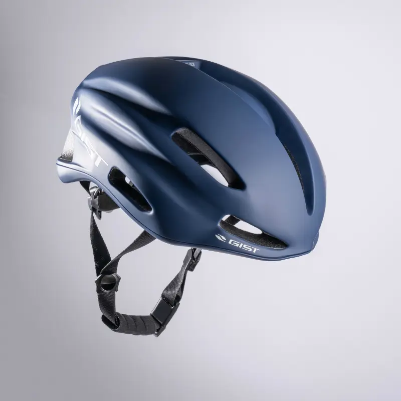Casque vélo adulte GIST Route Veloce bleu taille 56-62 réglage molette boucle Fidlock — vue 6