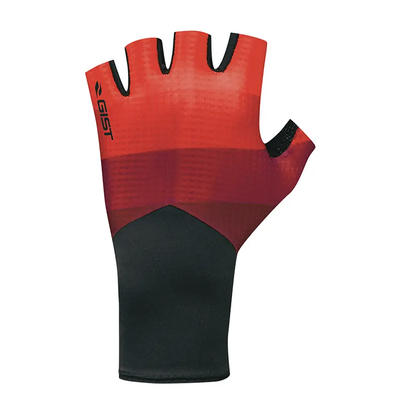GIST Speed Kurzfinger-Fahrradhandschuhe schwarz-rot S