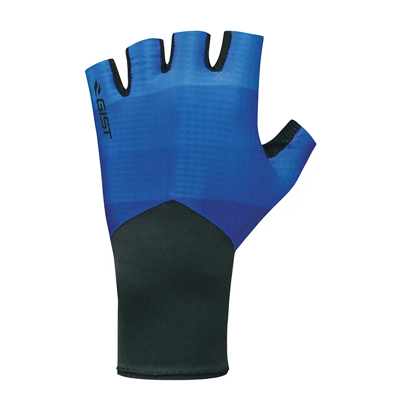 Kurze Fahrradhandschuhe Gist Speed schwarz-blau S