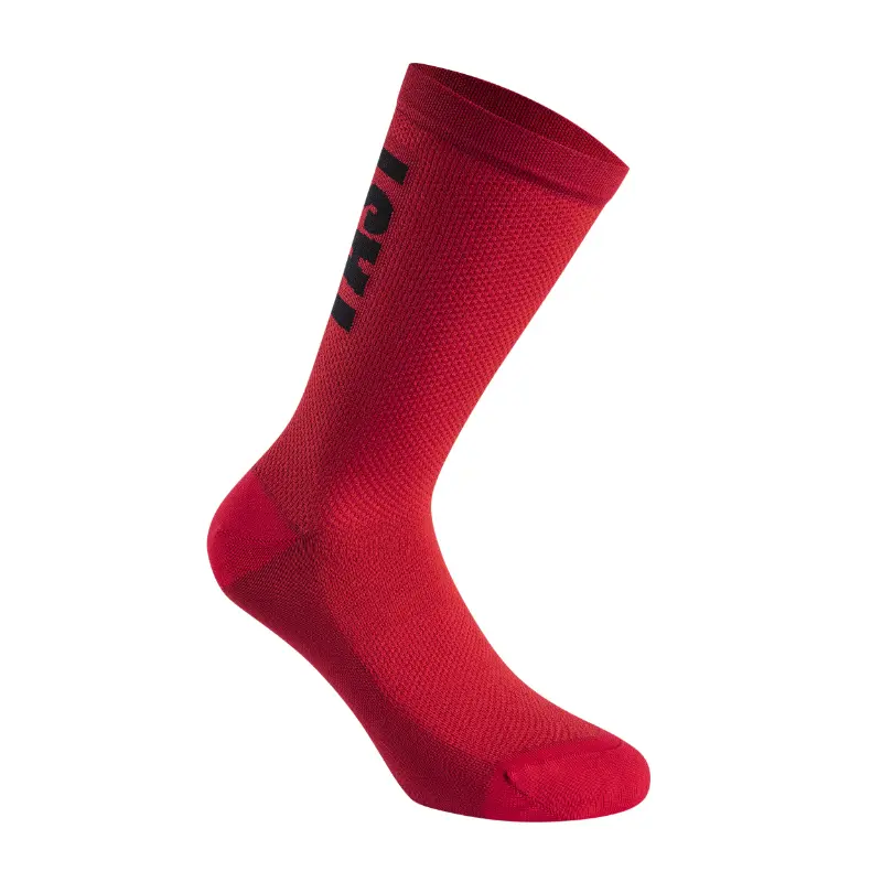 Chaussettes été Gist Ride Fast rouge 36-39 antibactérien hauteur 22 cm
