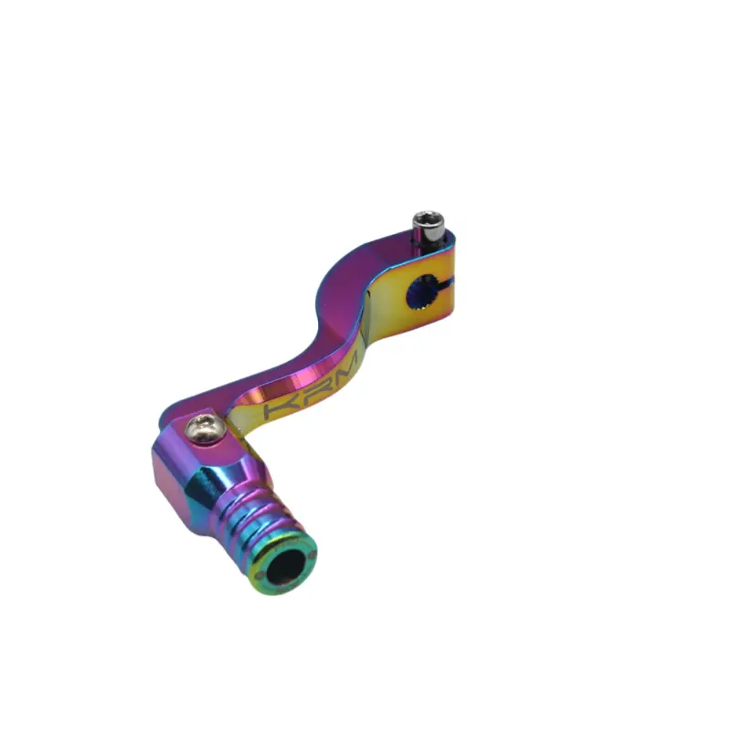 기어 시프터 KRM Pro Ride 알루미늄 CNC 네오크롬 폴딩 Minarelli 50 AM6 Beta 50 RR Rieju 50 MRT Sherco 50 SM-R SE-R