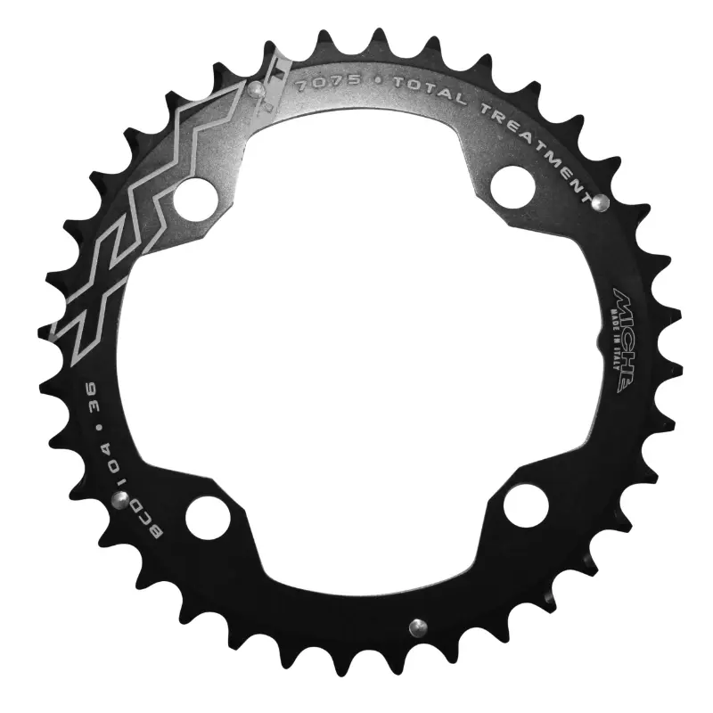 Miche 4BRA MTB-Kettenblatt d.104 Doppel 36DTS Außen Doppel schwarz