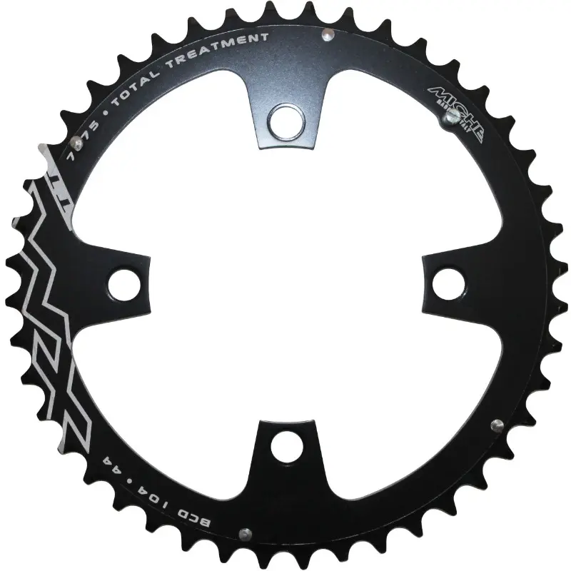 Plateau Miche 44 DTS extérieur triple-double noir pour VAE Yamaha d.104