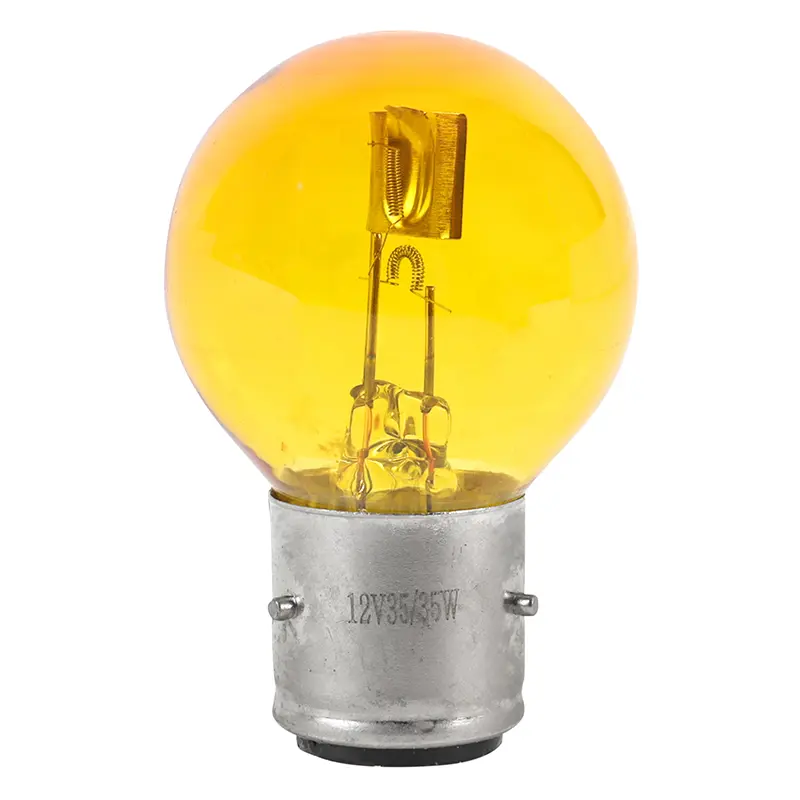 Standaard lamp 12V 35-35W voet BA21D geel spotlicht Selectie P2R