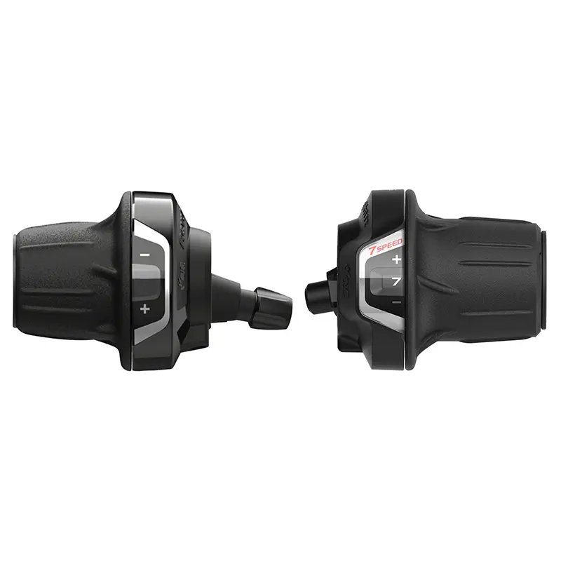 Manette VTT Shimano Revoshift 3 x 7V RV400 paire