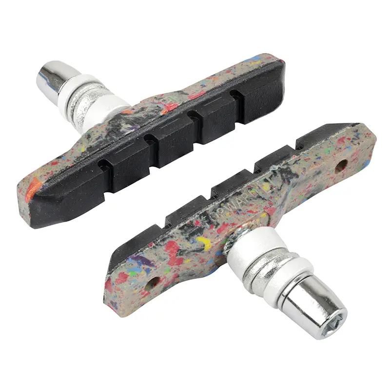Bremsbackenträger VTT V-Brake mit versetzter Schraube Newton 72 mm Recyclingmaterial (1 Paar)