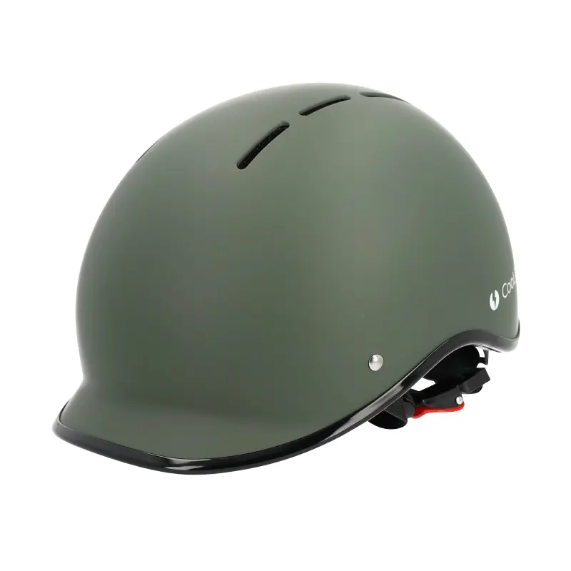 Fahrradhelm Erwachsene Auswahl P2R Coolride urban-city khaki 59-61 cm