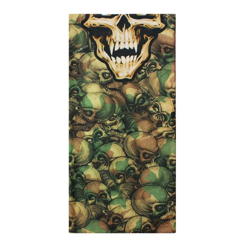 Tour de cou Lethal Threat Skull Camo Face printemps-été