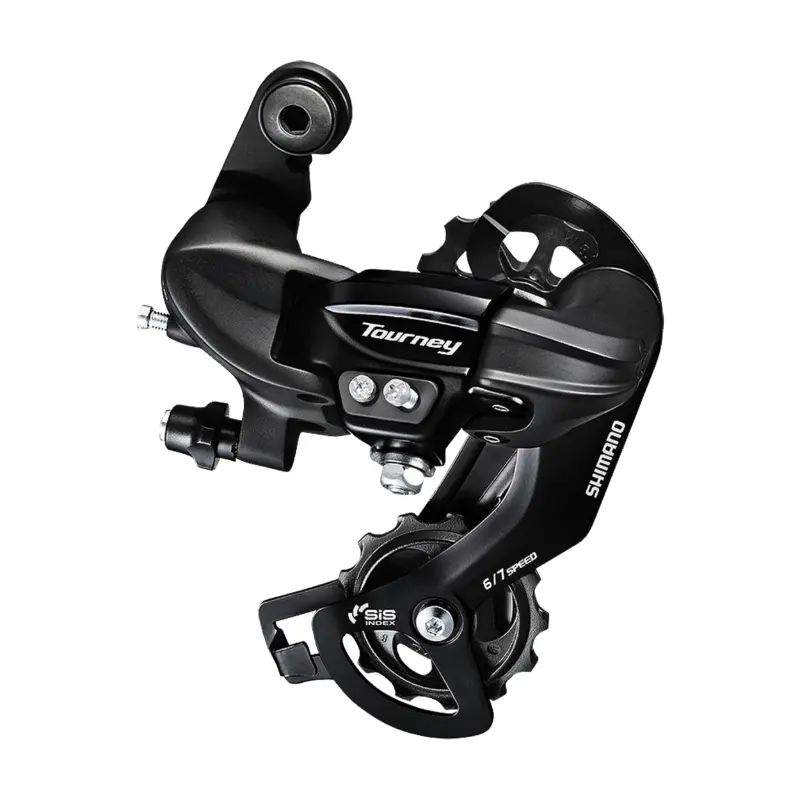 مُغيّر سرعات خلفي لدراجة جبل Shimano TY300 6-7 سرعات للبرغي — المنظر 2