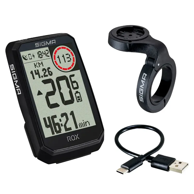 سگما ROX 4.0 GPS اینڈیورنس بلیک ایلٹیمیٹر کے ساتھ — 2 ویو