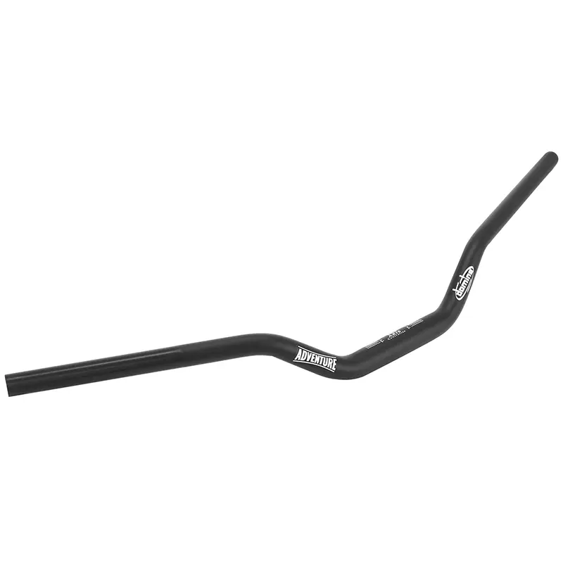 Guidon moto route Domino Adventure aluminium ergal 28,5 mm L785 H144,5 noir