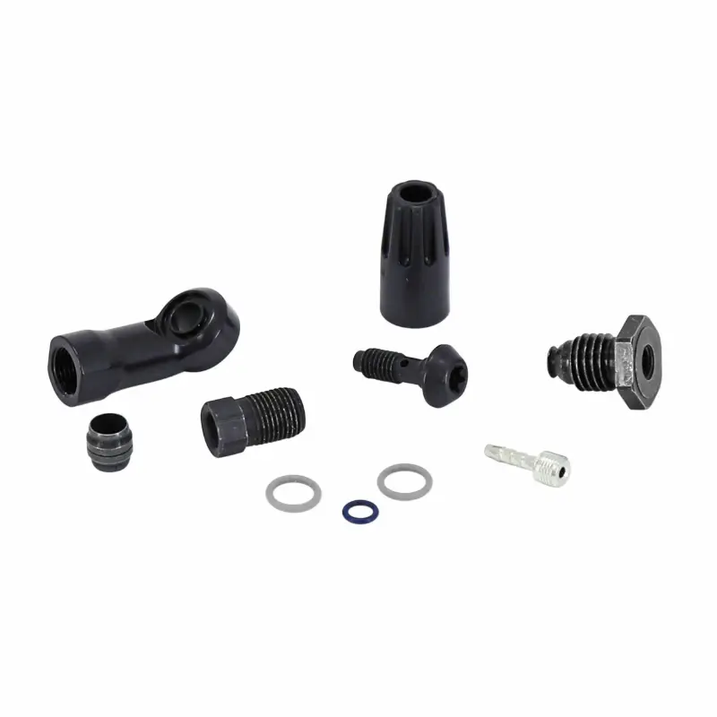 Raccord durite frein Magura 40° pour MT - HS11 - HS22 - HS33 (kit complet)