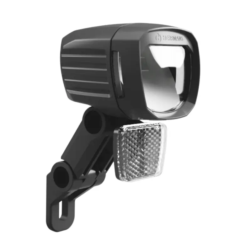 Éclairage vélo VAE Herrmans MR10+ phare avant 240-450 lumens 12V noir