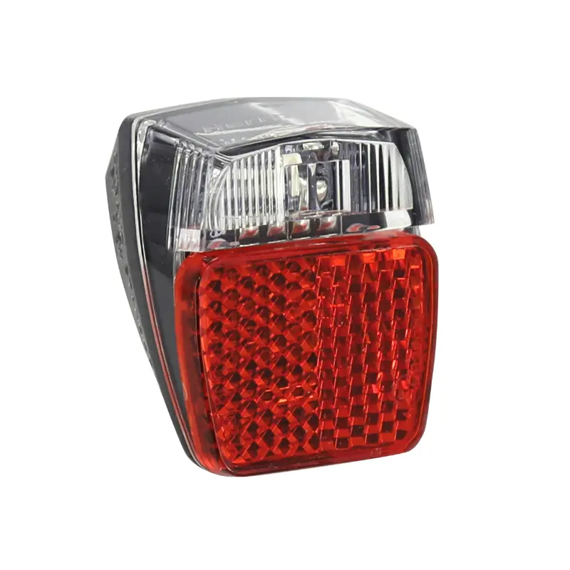 Éclairage vélo dynamo arrière 6V Herrmans H-Trace Mini sur garde-boue compatible 6-12V