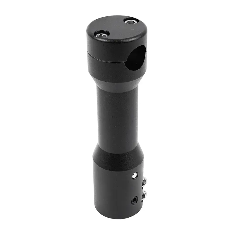 Cổ phuộc Replay cho MBK 50 Nitro / Yamaha 50 Aerox nhôm đen