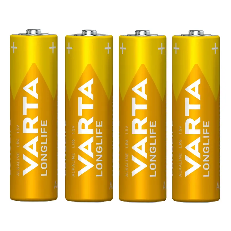 LR06 1.5V Varta Alcaline Longlife AA elem - 4 db-os csomag — 7. kép
