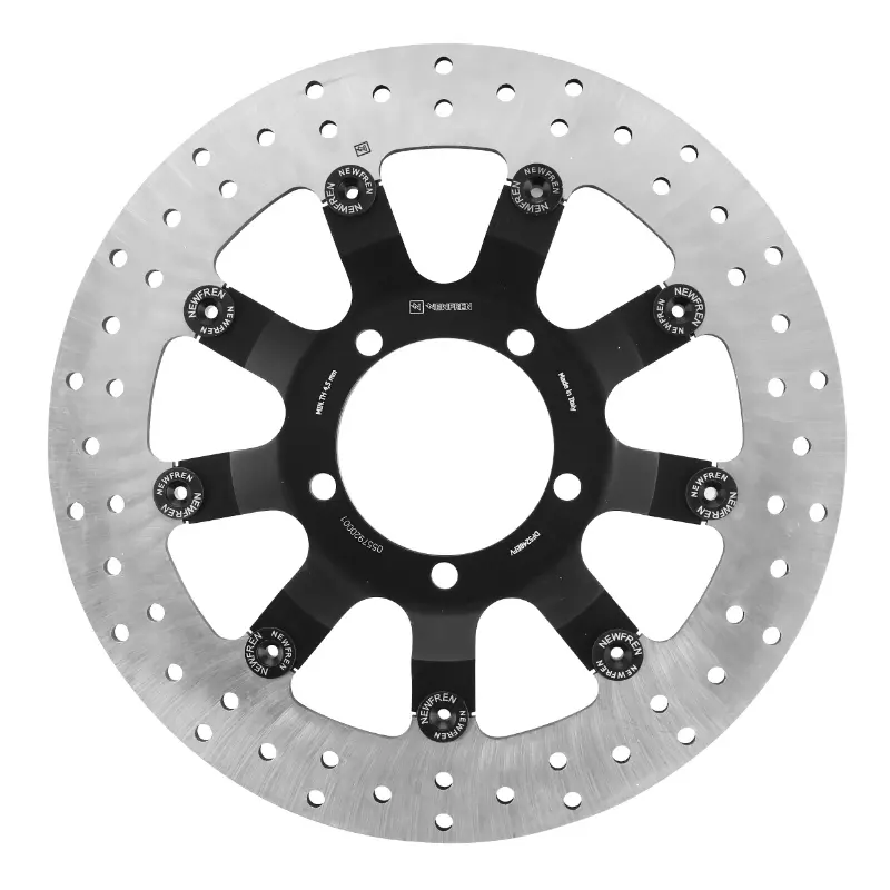 Disque de frein adaptable triumph 675 street triple 2008+2012 av, 800 tiger XC 2015+2017 av (ext 310MM - int 84,3MM - 4 trous) (DF5248) -Newfren