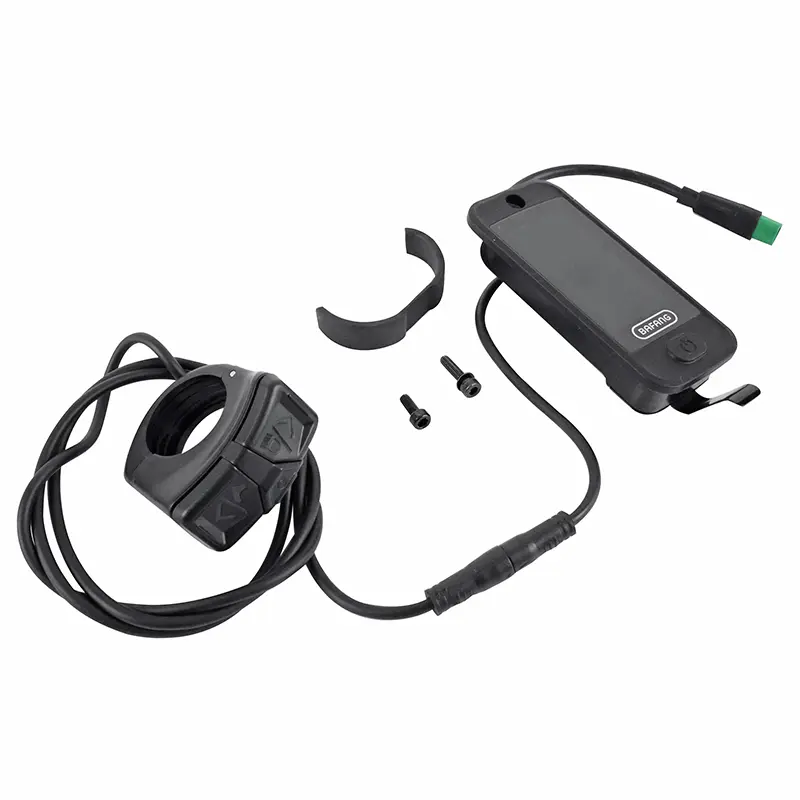 Compteur Bafang DP C030 Canbus avec unité de commande VAE pour moteur roue arrière H700 Bluetooth câble 100 mm noir