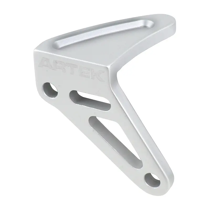 Kupplungshebel-Stoßstange 50 für Getriebe Artek für Minarelli 50 AM6 - Beta 50 RR - Rieju 50 MRT - Sherco 50 SM-R - SE-R Alu CNC Silber — Kupplung