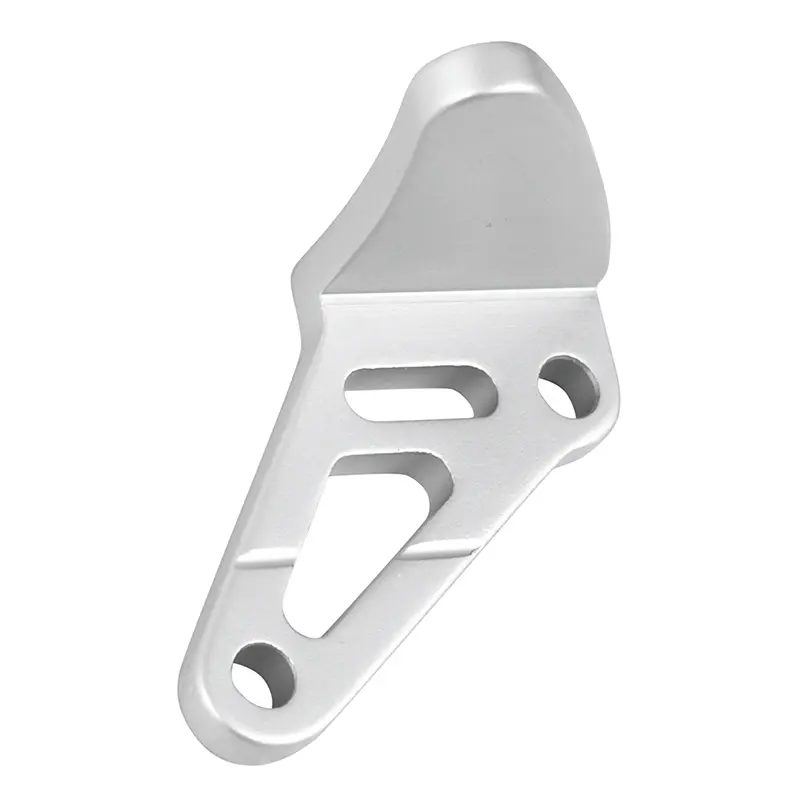 Kupplungshebel-Stoßstange 50 für Getriebe Artek für Minarelli 50 AM6 - Beta 50 RR - Rieju 50 MRT - Sherco 50 SM-R - SE-R Alu CNC Silber — Ansicht 2