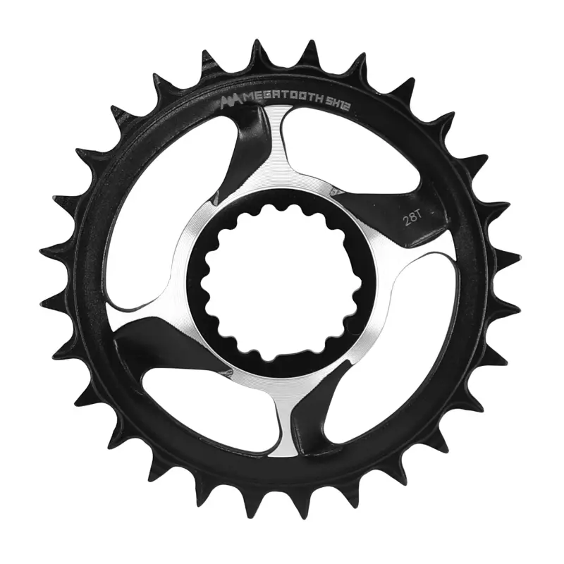 Plateau VTT direct mount FSA Afterburner 28 DTS mono 12-11V narrow wide noir-argent