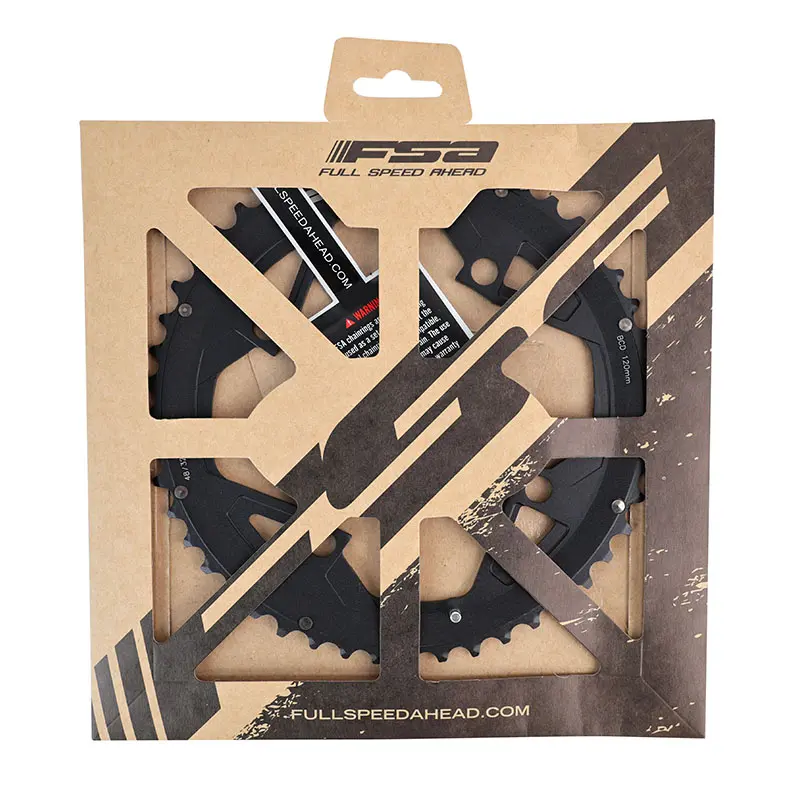 Road chainring 4BRA d.120 Fsa gossamer pro 48DTS double 11V. black — view 4