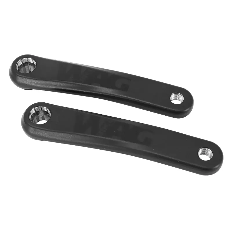 Paar E-Bike Kurbeln 170 mm Aluminium schwarz Sélection P2R für Yamaha PW-X, Bosch Gen 4, oli sport Motor (22 mm Vierkant)