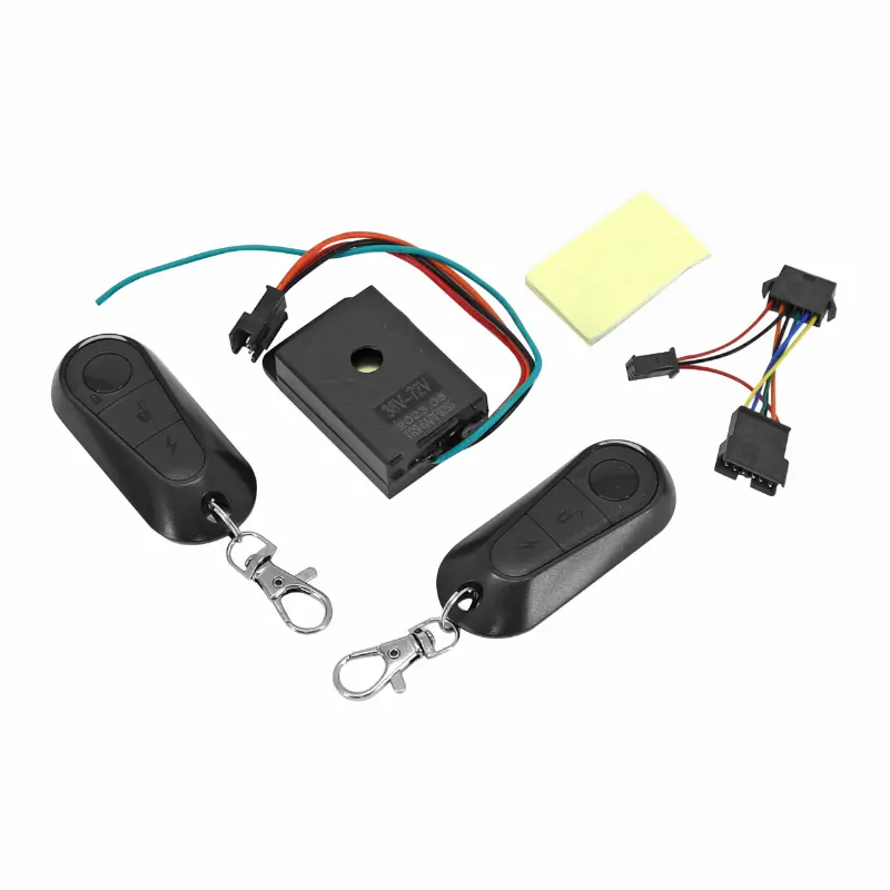 Alarme trottinette électrique 36V - 72V Sélection P2R avec 2 télécommandes