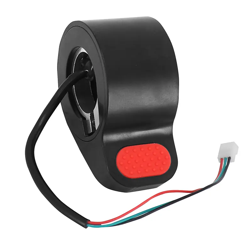 Commande gâchette accélérateur P2R pour trottinette Xiaomi M365, 1S, Essential, Pro, Pro 2 noir-rouge