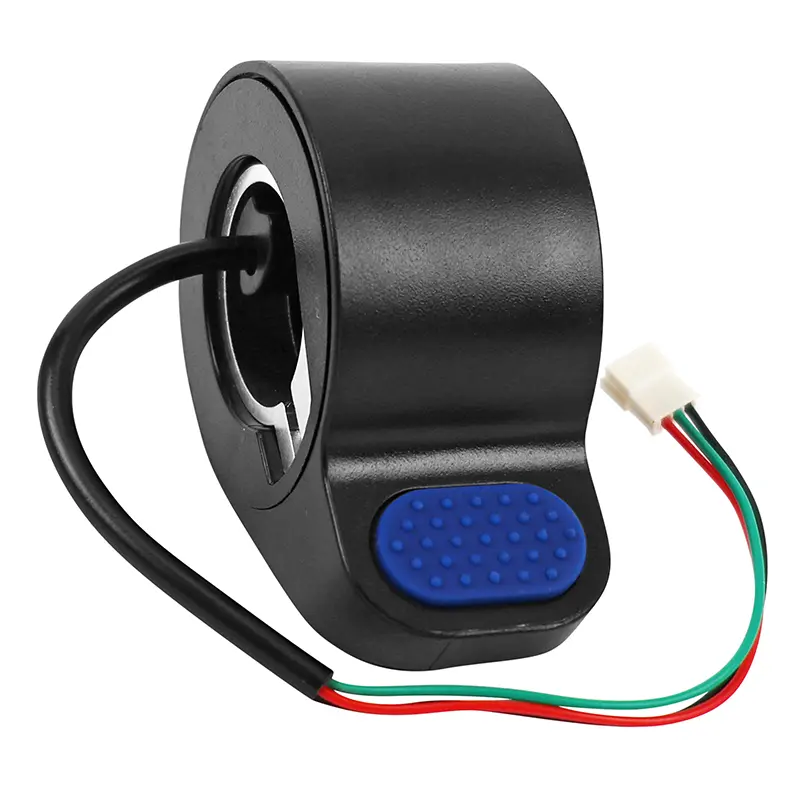 Commande gachette accélérateur pour trottinette Xiaomi M365, 1S, Essential, Pro, Pro 2 noir-bleu P2R
