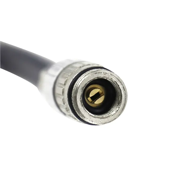 Pumpe für Elektro-Tretroller P2R Aluminium schwarz VS mit Manometer 15 bar — Ansicht 5