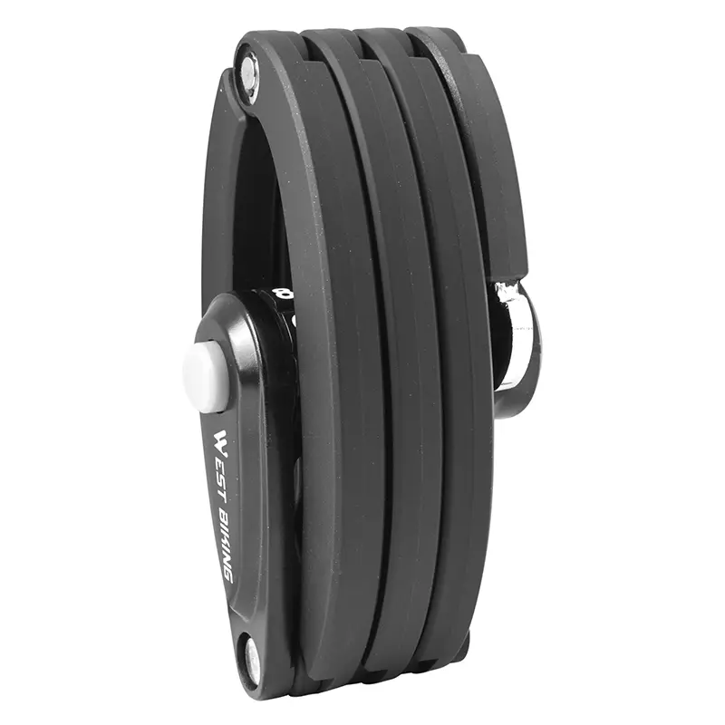 سائیکل/سکوٹر اینٹی تھیفٹ تہ ہونے والی P2R 750 mm کمبینیشن کے ساتھ فریم فکسنگ