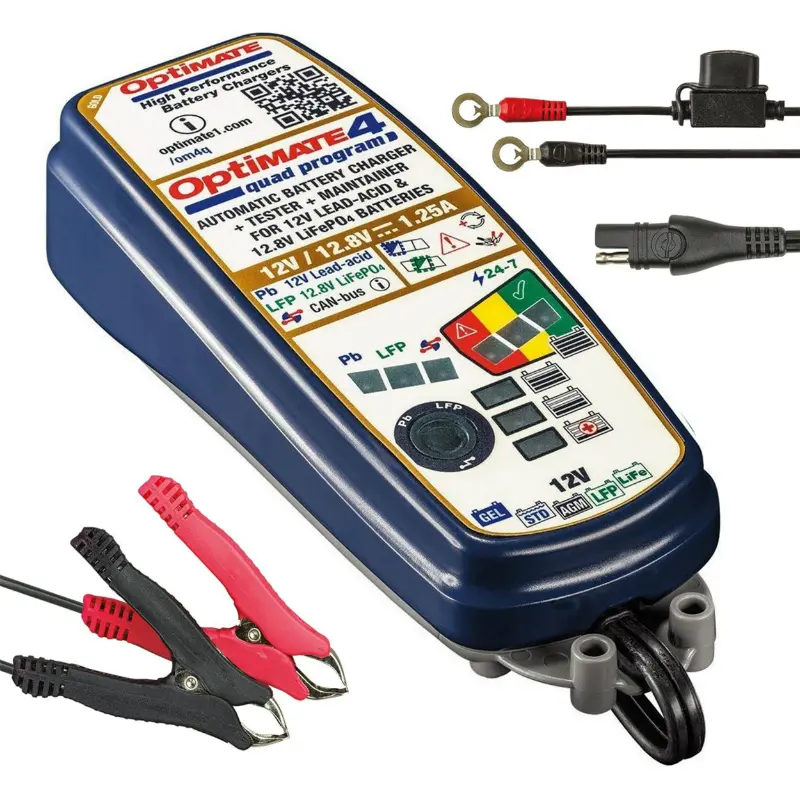 Batterieladegerät Optimate 4 Quad Program TM630 12V — Ansicht 6