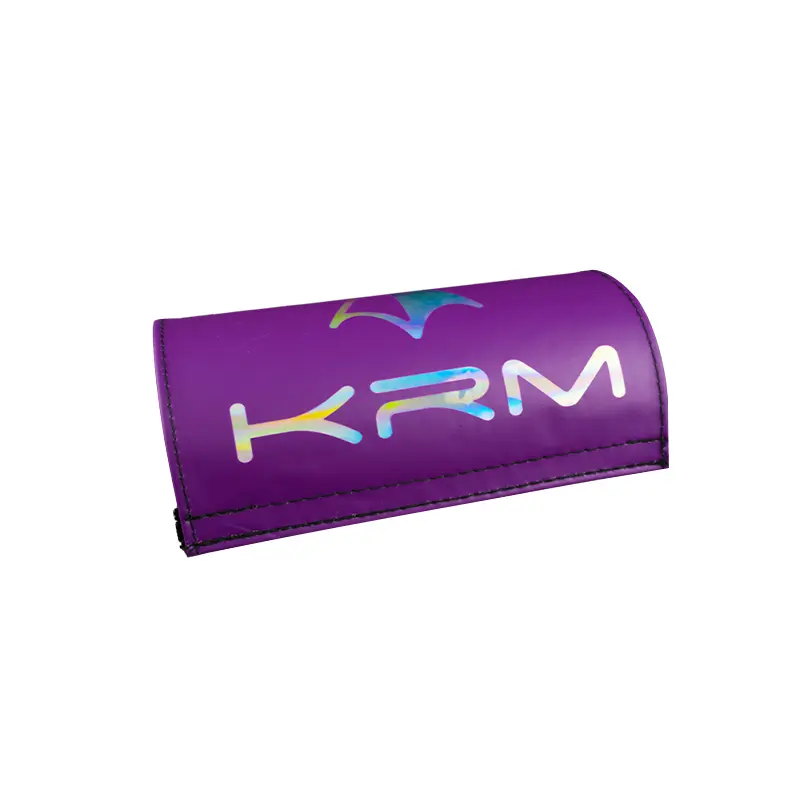 KRM 프로 라이드 홀로그래픽 매트 바이올렛 바 엔드 없는 핸들바용 그립 — 2번째 뷰