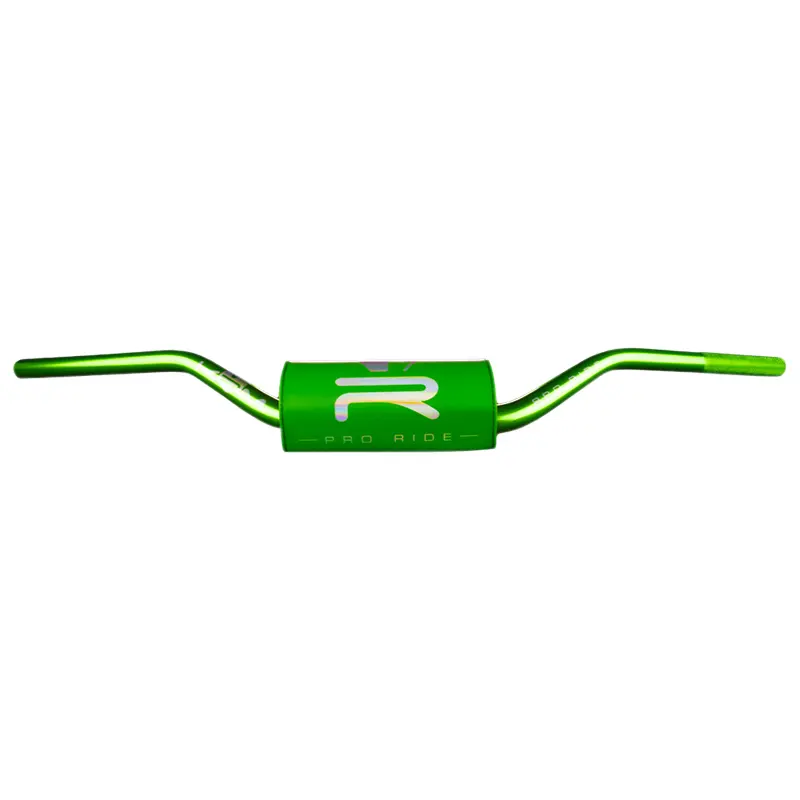 Guidon KRM Pro Ride Oversize 28,6 mm Alu Vert avec Mousse